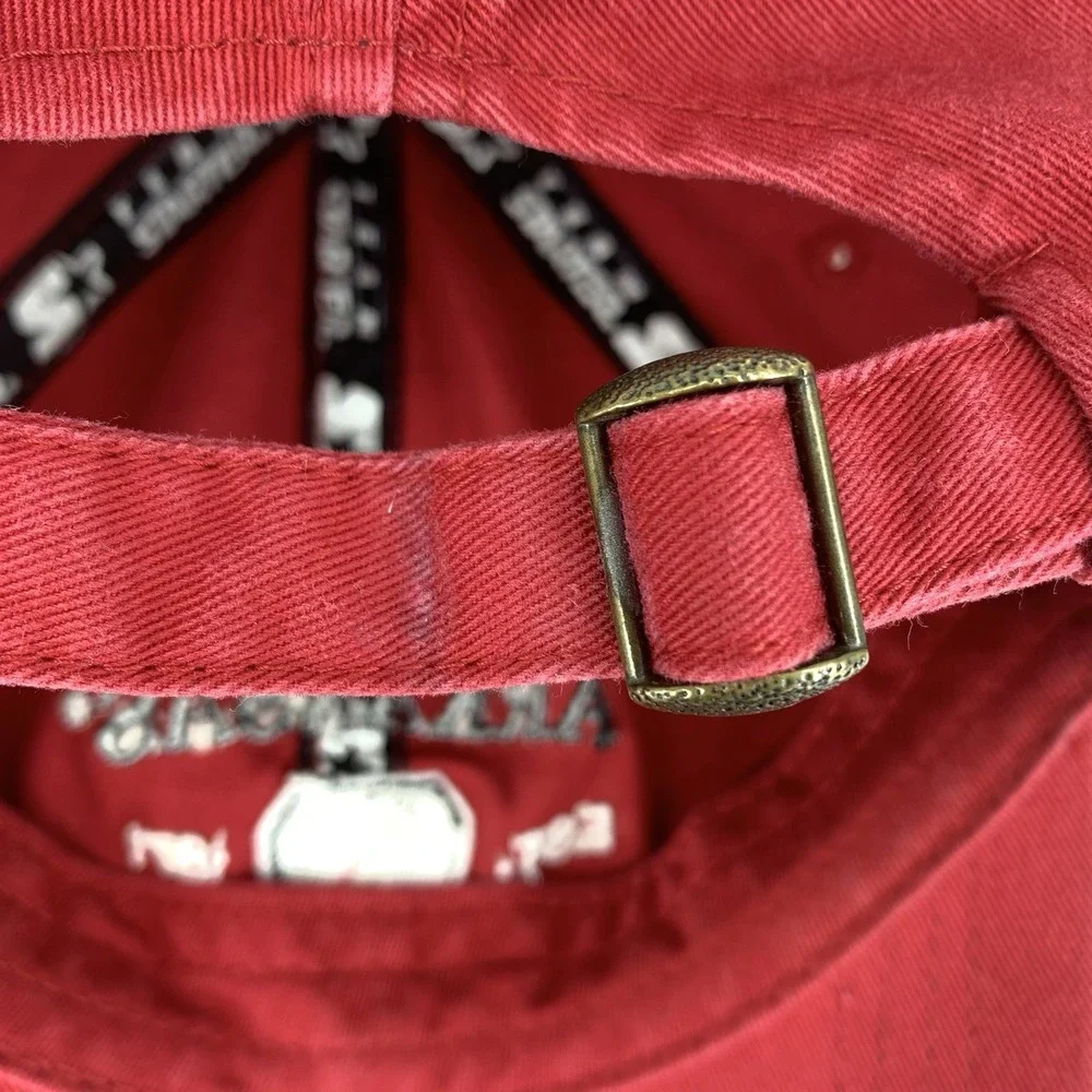 Arkansas 1871 Hat Razorbacks Hogs Red Starter Adjustable Strapback Baseball Cap